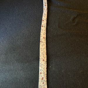 Men’s Skinny Floral Tie